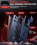 LeYi for Moto G-Power 2025 Case/Moto G-Power 2026 Case: with Slide Camera Cover and Screen Protector, Rugged Shockproof Cell Cover Magnetic Ring Stand Funda para Motorola G Power 2026/2025