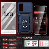 LeYi for Moto G-Power 2025 Case/Moto G-Power 2026 Case: with Slide Camera Cover and Screen Protector, Rugged Shockproof Cell Cover Magnetic Ring Stand Funda para Motorola G Power 2026/2025