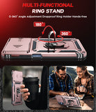 LeYi for Moto G-Power 2025 Case/Moto G-Power 2026 Case: with Slide Camera Cover and Screen Protector, Rugged Shockproof Cell Cover Magnetic Ring Stand Funda para Motorola G Power 2026/2025