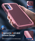 LeYi for Samsung Galaxy A15-5G Case: Galaxy A15 5G Phone Case with Screen Protector, Dual Layer Protective Hard PC Back & Soft Bumper Resilient Shock Absorb Case Cover Samsung A15 5G