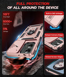 LeYi for Motorola Moto G 5G 2024 Case: with Slide Camera Cover and Screen Protector, Heavy Duty Shockproof Rugged Cell Phone Cover with Magnetic Ring Kickstand Funda para Moto G 2024 Case