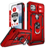 LeYi for Moto One-5G Ace Case: with Slide Camera Cover and Screen Protector