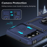 LeYi for Samsung-Galaxy-A42-5G Case: with Slide Camera Cover and Screen Protector