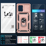 LeYi for Samsung-Galaxy-A42-5G Case: with Slide Camera Cover and Screen Protector