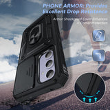 LeYi for Galaxy A54-5G Phone Case: Samsung A54 5G Case with Slide Camera Cover + Glass Screen Protector, Heavy Duty Protective Magnetic Ring Holder Stand Cell Mobile Case Cover A 54 Unlocked