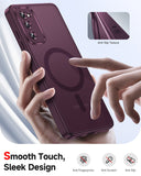 LeYi for Samsung Galaxy S20-FE Case: Compatible with Mag-Safe with Screen Protector, Military-Grade Matte Translucent Soft-Touch Skin Funda para S20FE S 20 FE