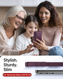 LeYi for Samsung Galaxy S23-FE Case: Compatible with Mag-Safe with Screen Protector, Military-Grade Matte Translucent Soft-Touch Skin Funda para S23FE S 23 FE