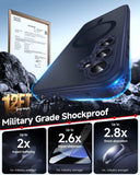 LeYi for Samsung Galaxy S23-FE Case: Compatible with Mag-Safe with Screen Protector, Military-Grade Matte Translucent Soft-Touch Skin Funda para S23FE S 23 FE