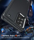 LeYi for Samsung Galaxy A53-5G Case: Galaxy A53 5G Phone Case with Screen Protector, Dual Layer Protective Hard PC Back & Soft Bumper Resilient Shock Absorb Case Cover Samsung A53 5G