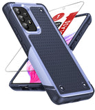 LeYi for Samsung Galaxy A53-5G Case: Galaxy A53 5G Phone Case with Screen Protector, Dual Layer Protective Hard PC Back & Soft Bumper Resilient Shock Absorb Case Cover Samsung A53 5G