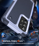 LeYi for Samsung Galaxy A53-5G Case: Galaxy A53 5G Phone Case with Screen Protector, Dual Layer Protective Hard PC Back & Soft Bumper Resilient Shock Absorb Case Cover Samsung A53 5G