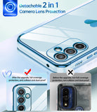 LeYi Compatible for Galaxy A54-5G Phone Case: with 2Pcs Tempered Glass Screen Protector+ Full Camera Lens Protection,[Love Heart Pattern] Plating Gold Edge