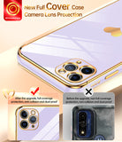 LeYi for iPhone-11-Pro Max Case: with Tempered Glass Screen Protector [2 Pcs]+ Full Camera Lens Protection,Love Heart Plating Girly Women Luxury Soft TPU Shockproof Case