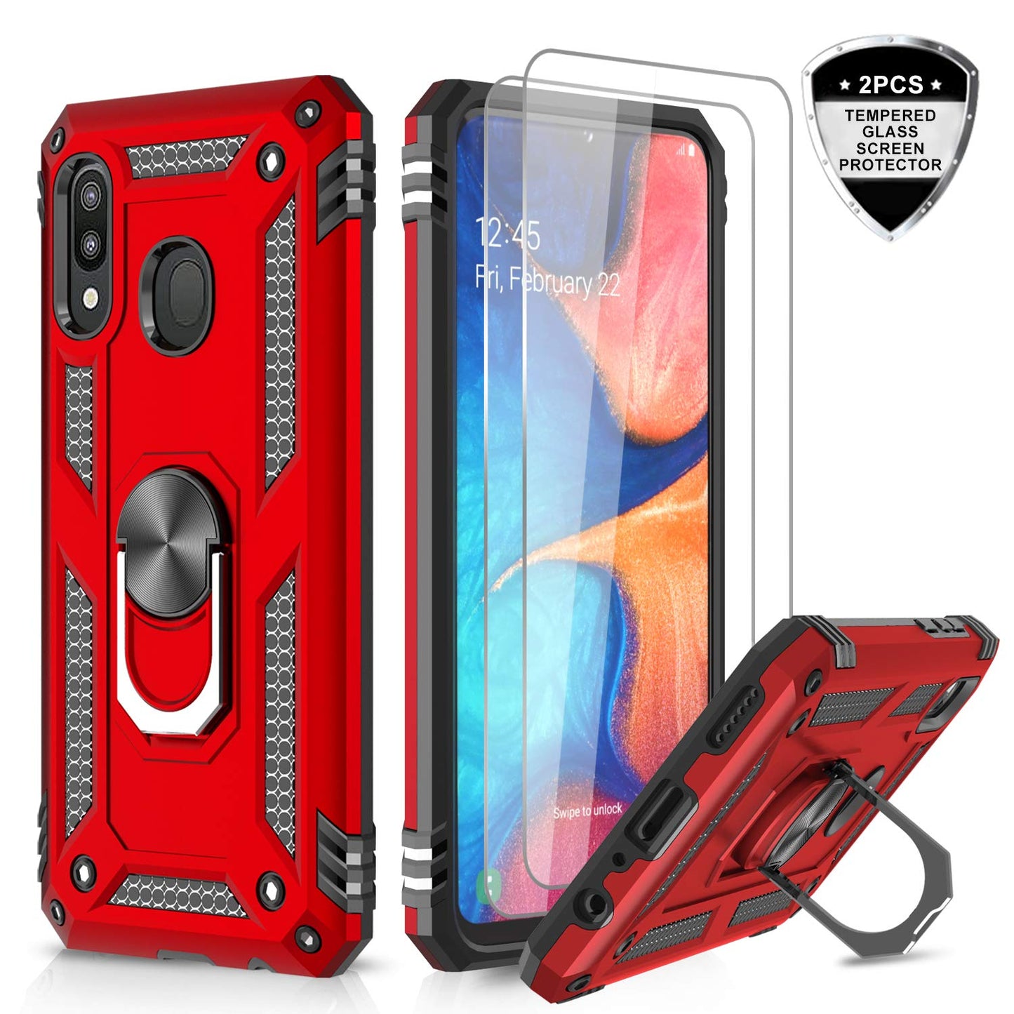 #color_SamsungGalaxyM20Case Red