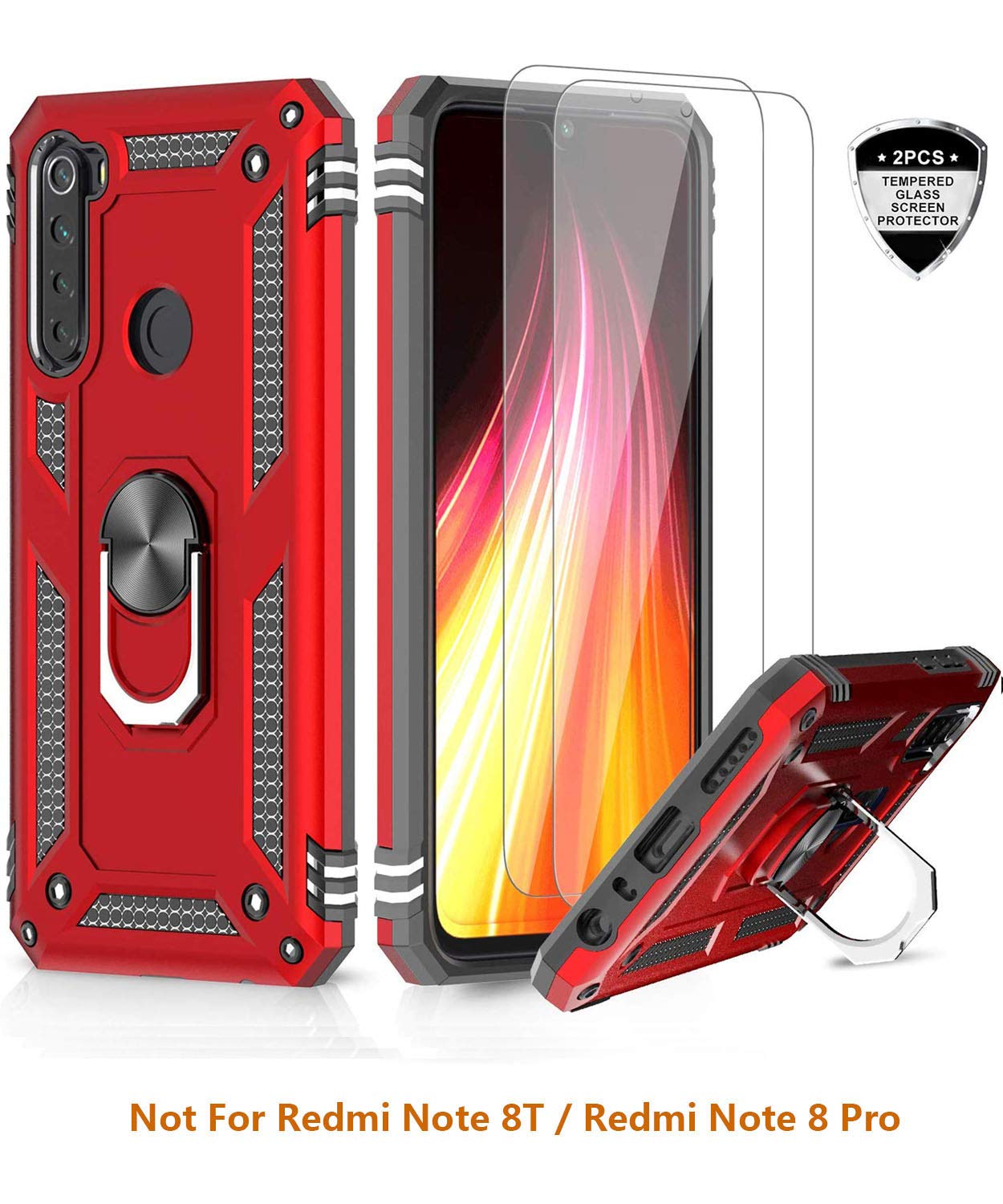 #color_RedmiNote8Case Red