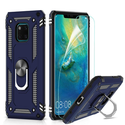 LeYi for Huawei Mate 20 Pro Case with Magnetic Ring Holder, Full Body Protective [Military Grade] Silicone Personalised Shockproof Armour Phone Cover