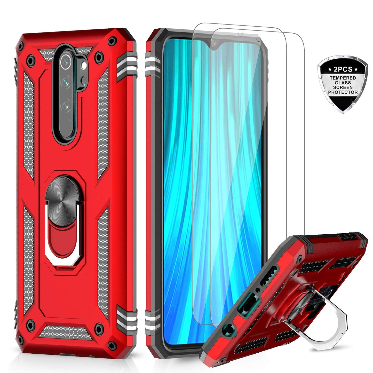 #color_RedmiNote8ProCase Red