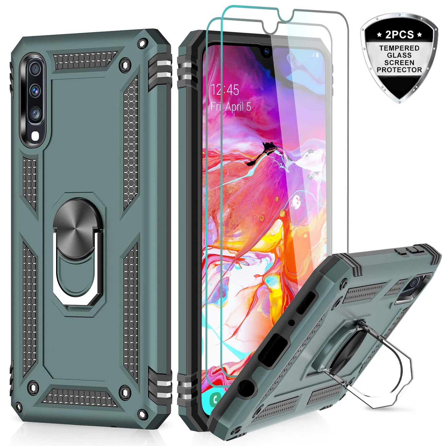 #color_GalaxyA70A70SCase Green