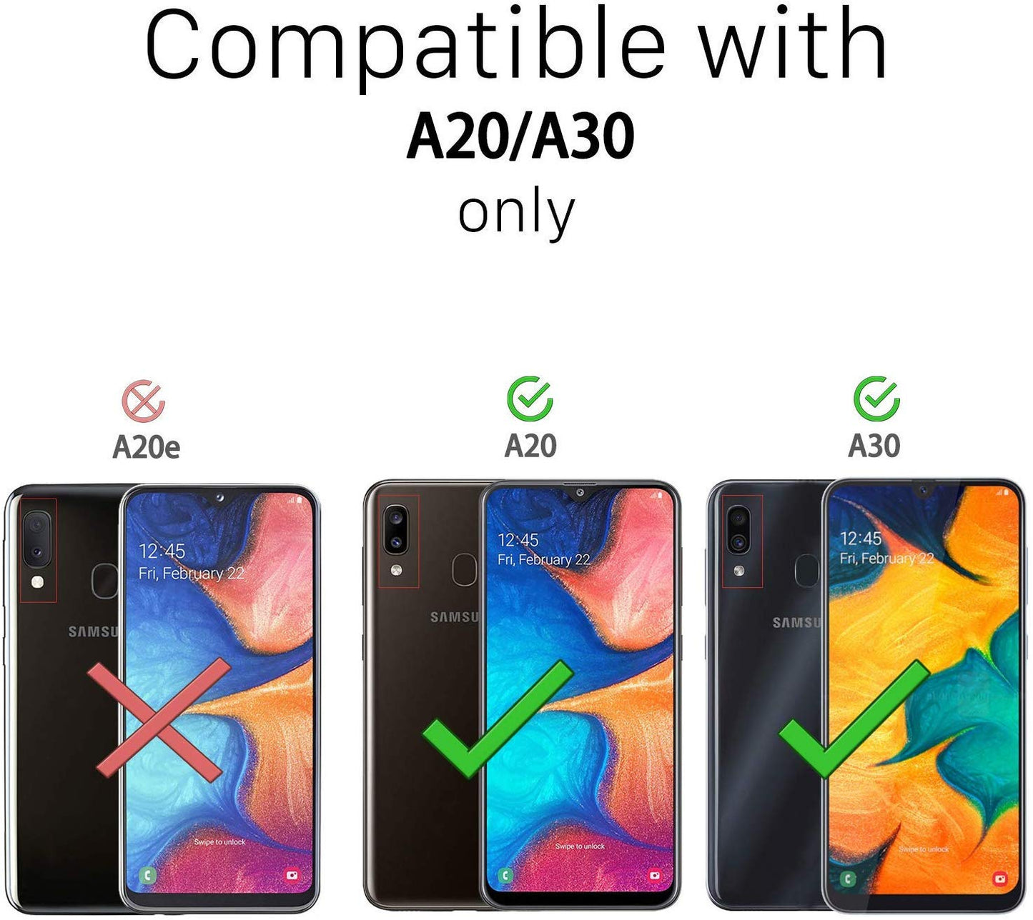 #color_GalaxyA20A30Cases Red
