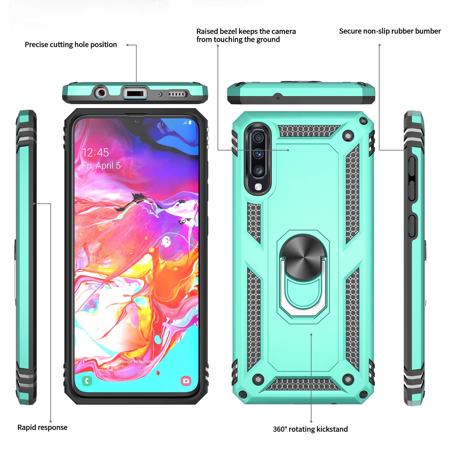 #color_GalaxyA70A70SCase Turquoise