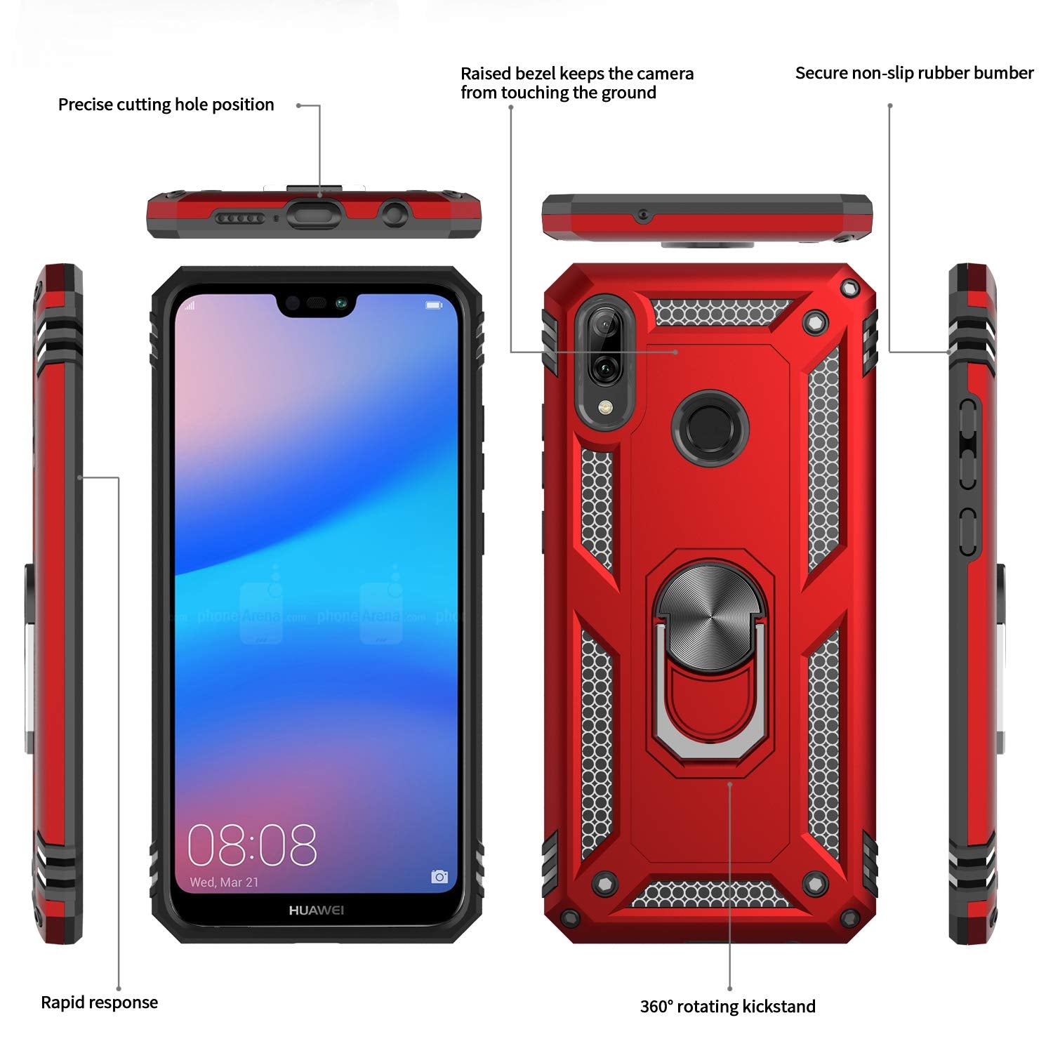 #color_HuaweiP20Lite Red