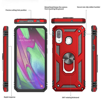 #color_GalaxyA40Casejs Red