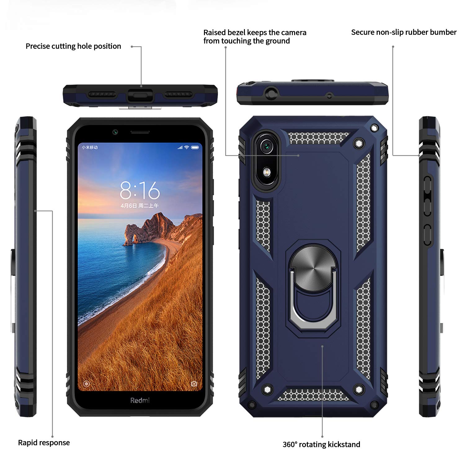#color_Redmi7ACase Blue