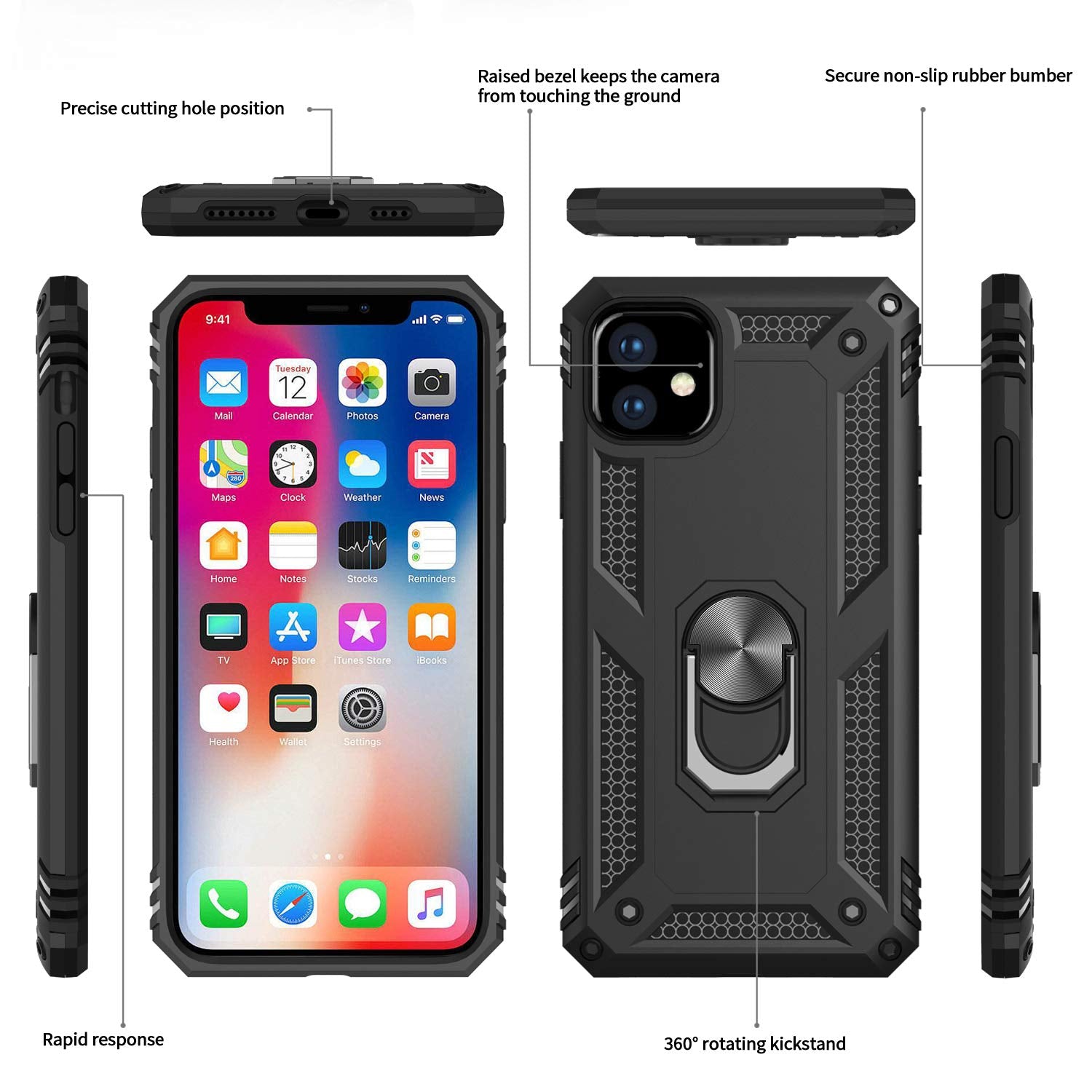 #color_iphone11case black