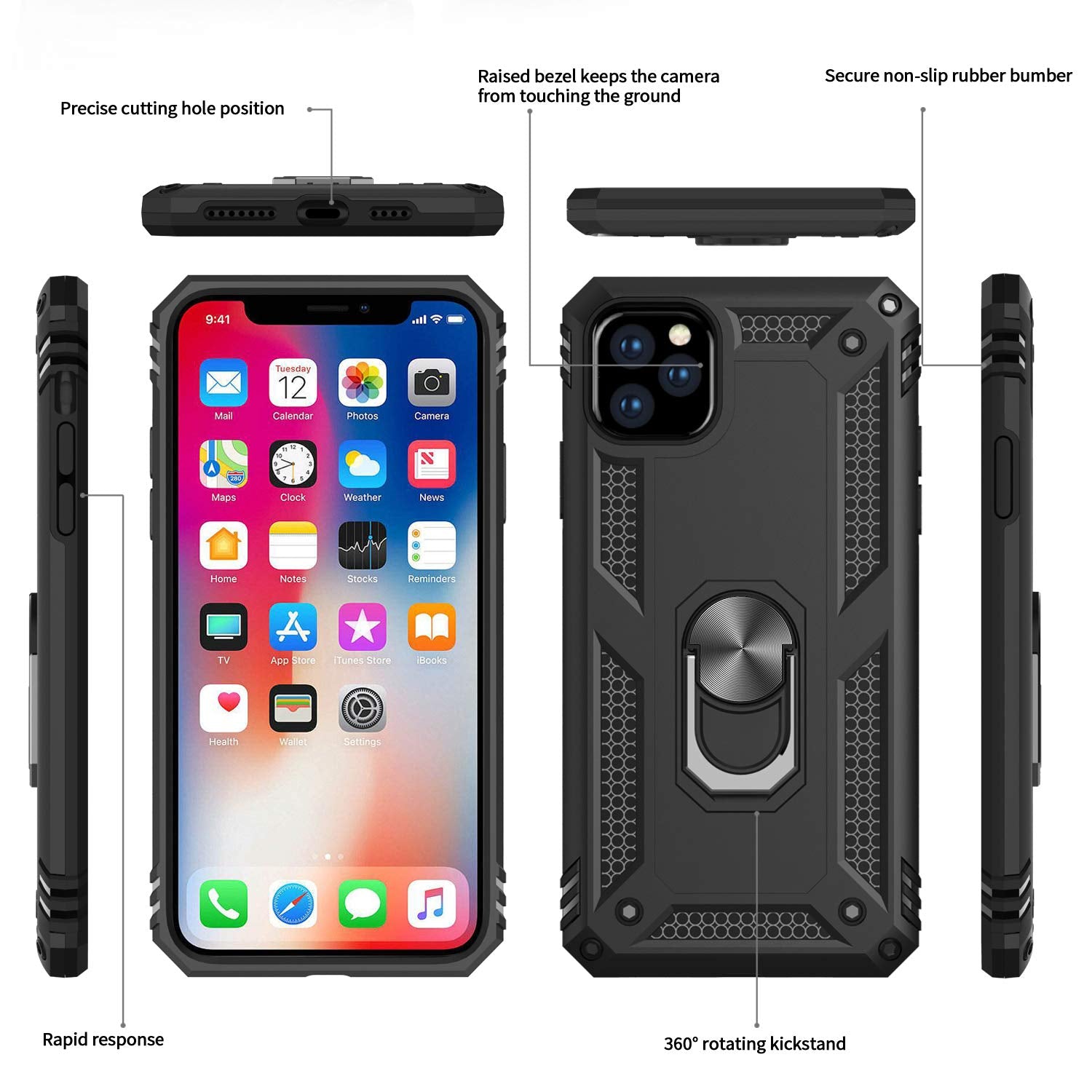 #color_iphone11procase black