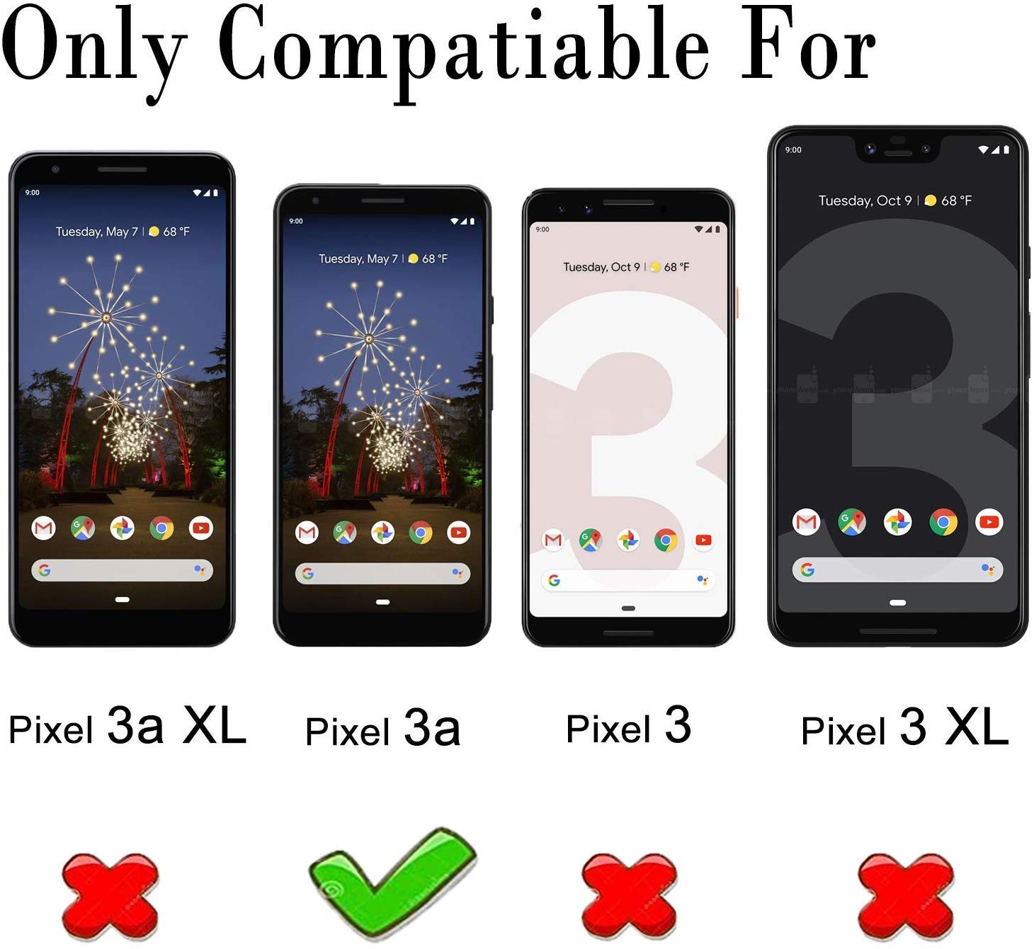 #color_GooglePixel3aCases Blue