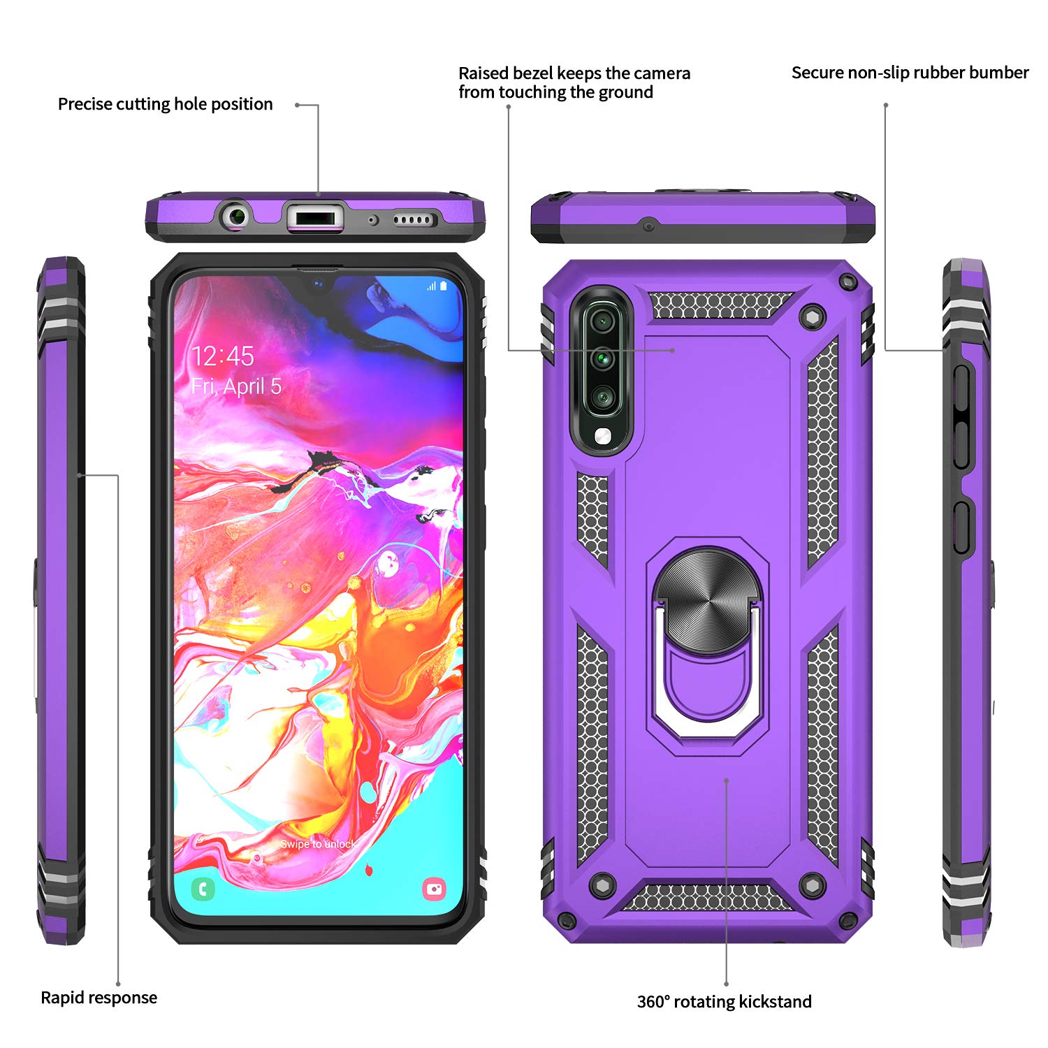 #color_GalaxyA70A70SCase Purple