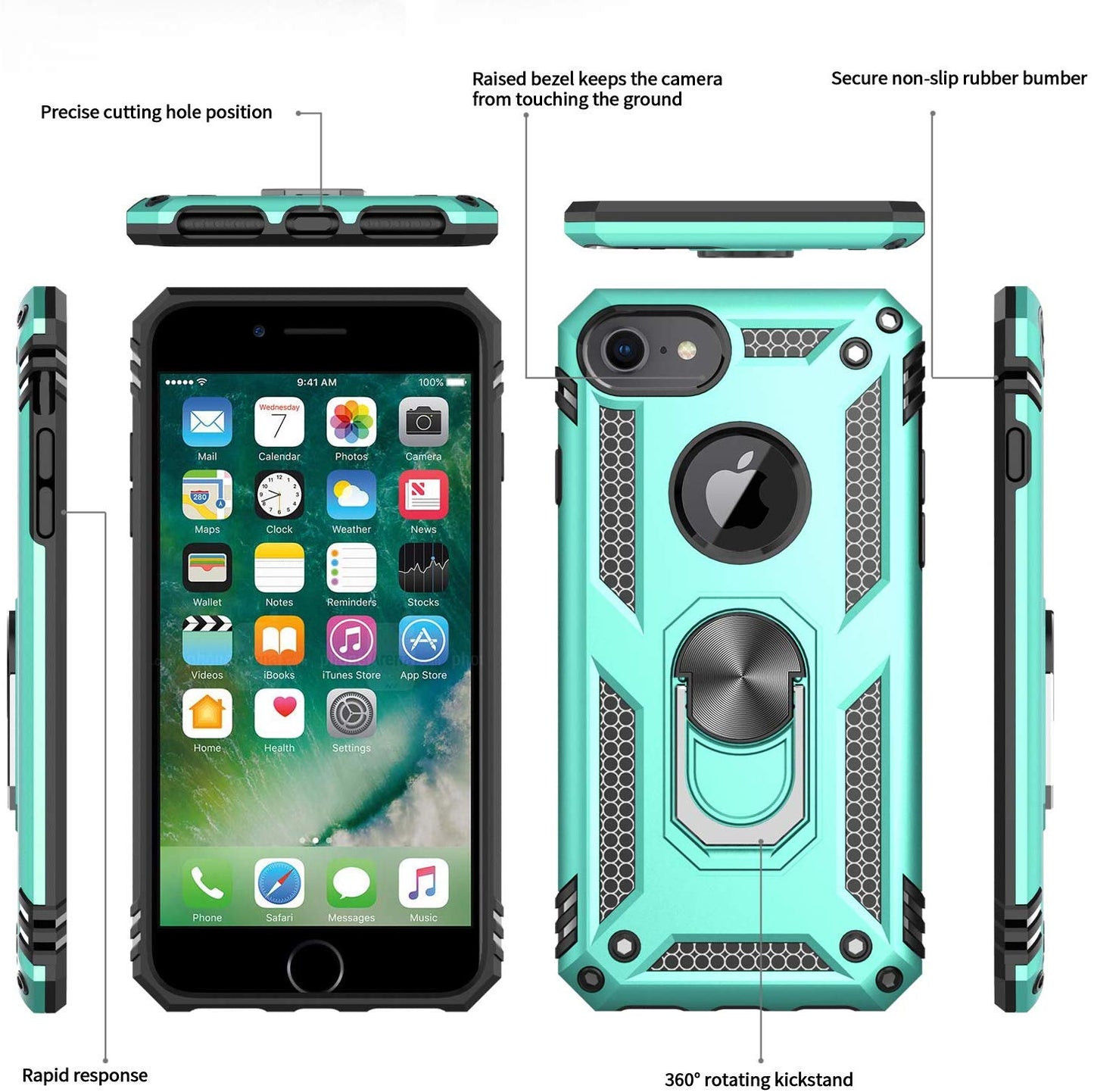 #color_iPhone678Case Turquoise
