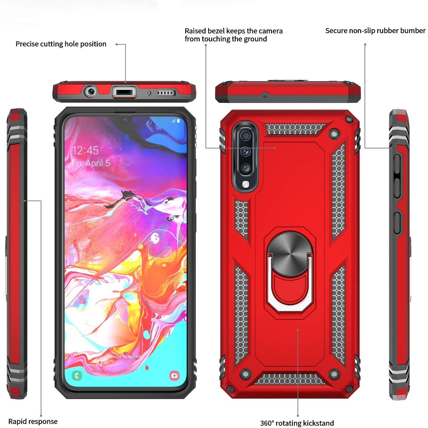 #color_GalaxyA50A50sA30sCase Red