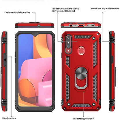 #color_GalaxyA20SCases Red