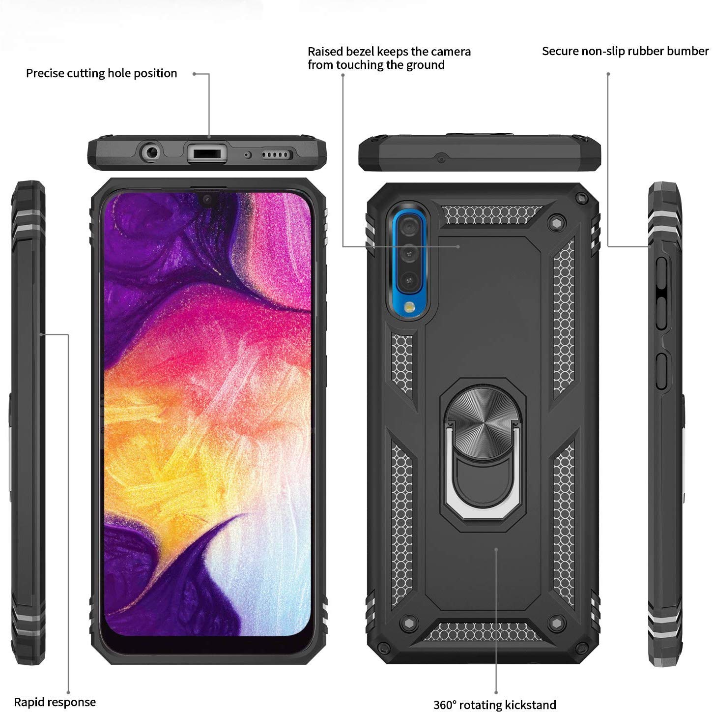 #color_GalaxyA50A50sA30sCase Black