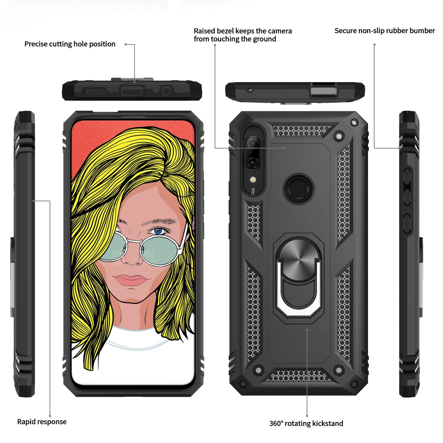 #color_HuaweiPSmartZ Black
