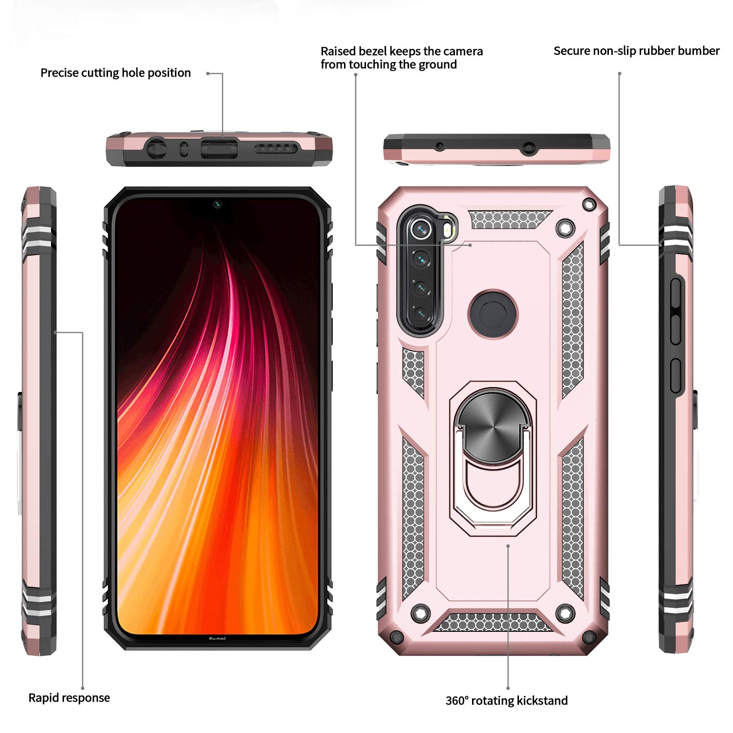 #color_RedmiNote8Case MistyRose