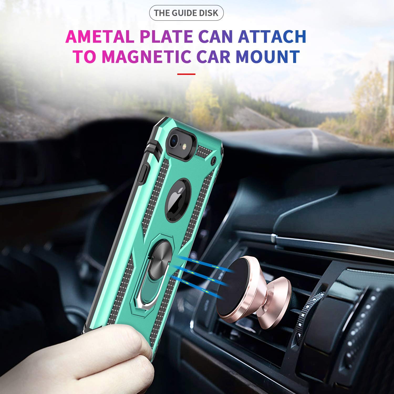 #color_iPhone678Case Turquoise