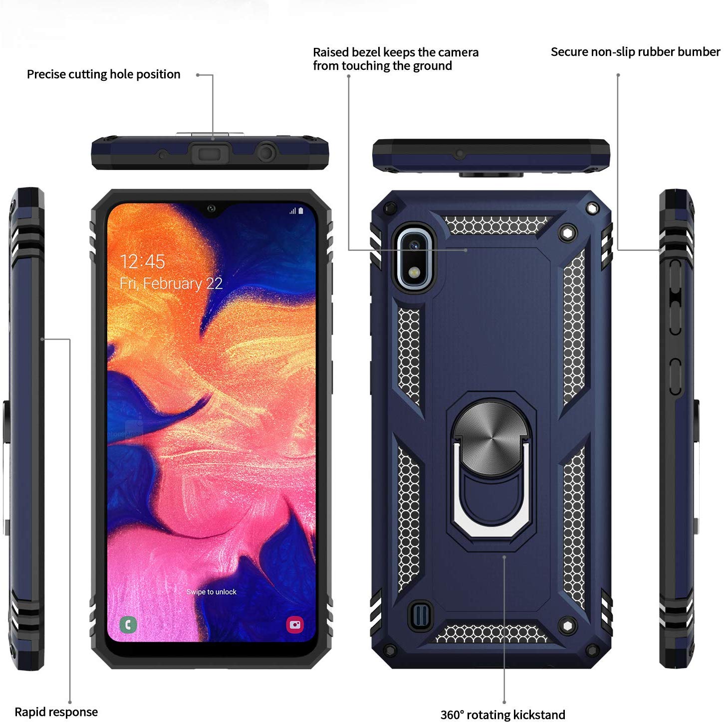 #color_GalaxyA10eCases Blue