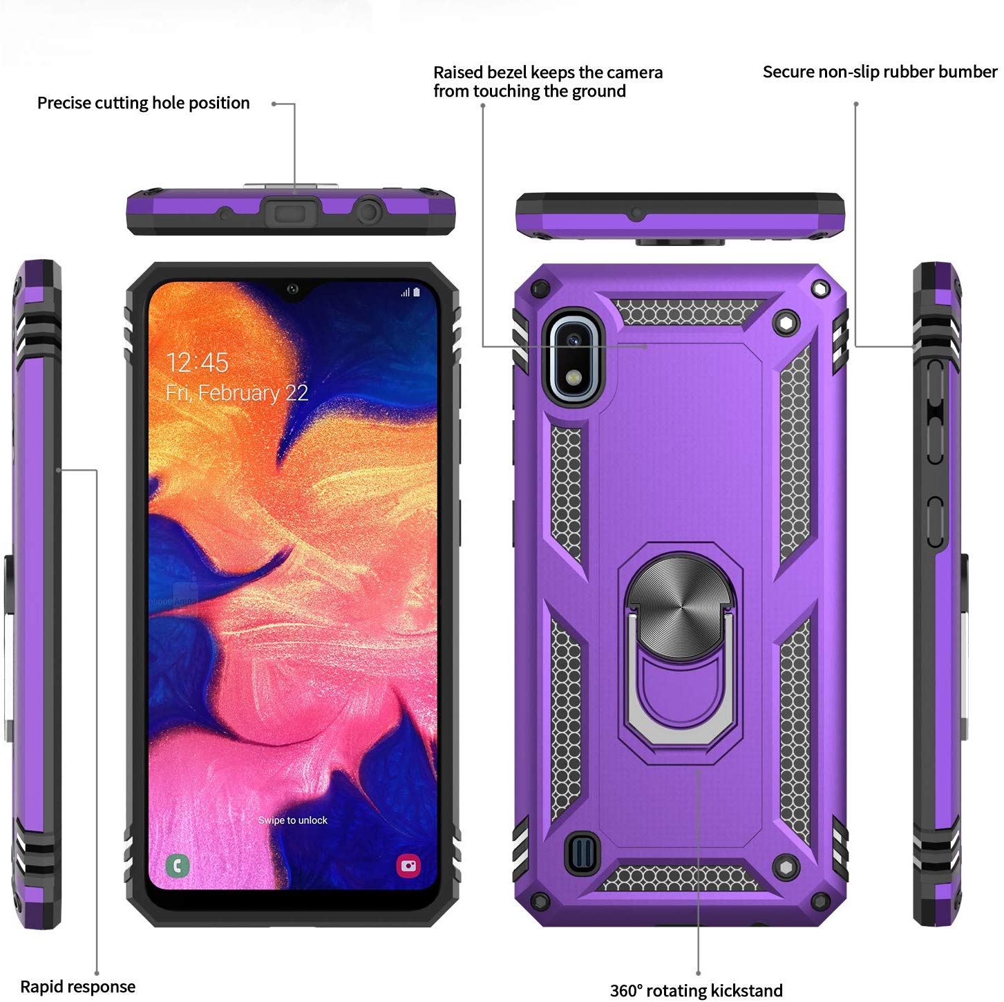 #color_GalaxyA10eCases Purple