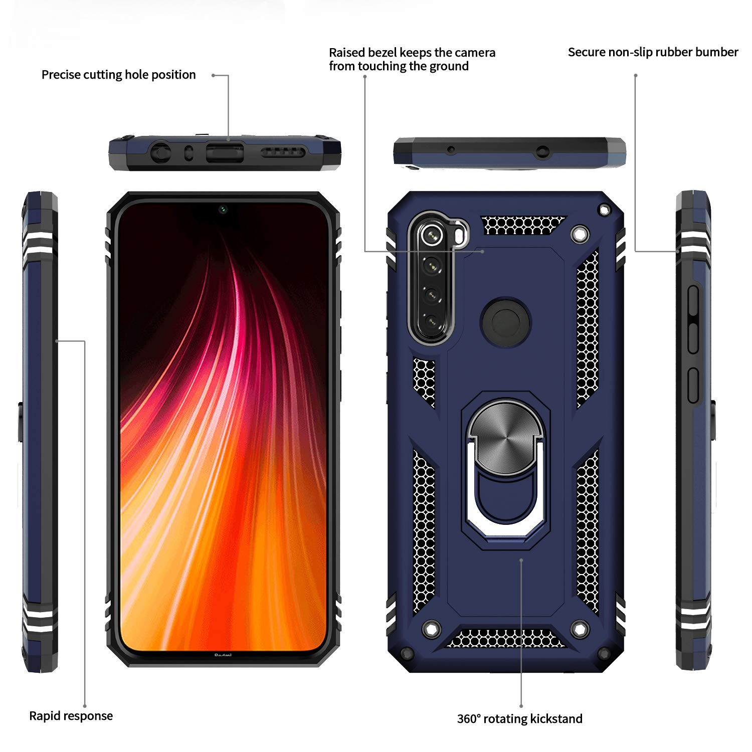 #color_RedmiNote8Case Blue