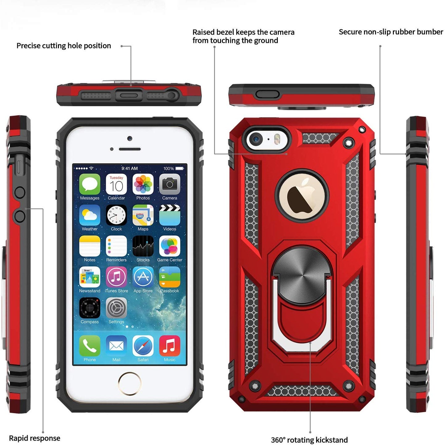 #color_iPhone5scase red