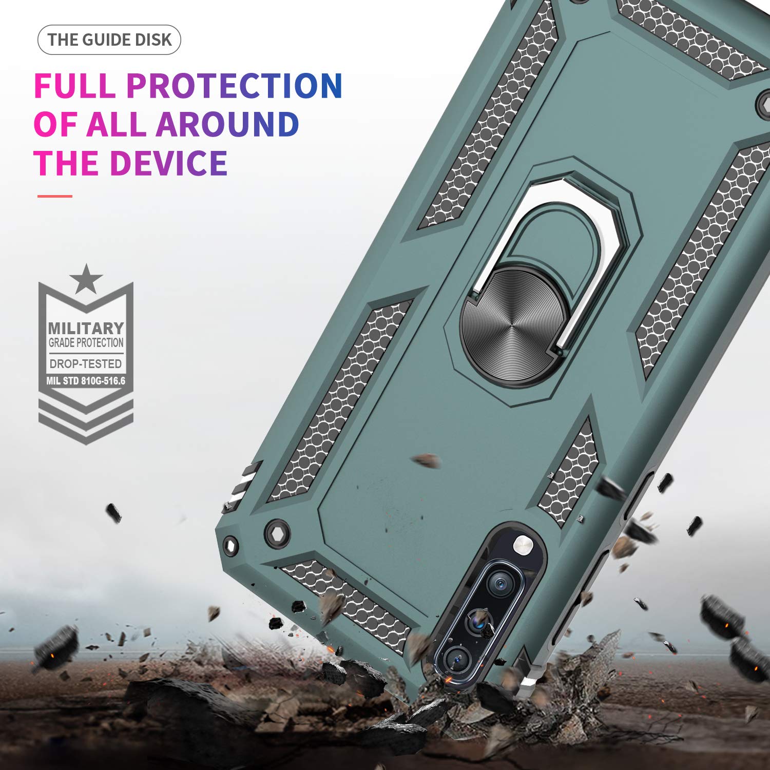 #color_GalaxyA70A70SCase Green