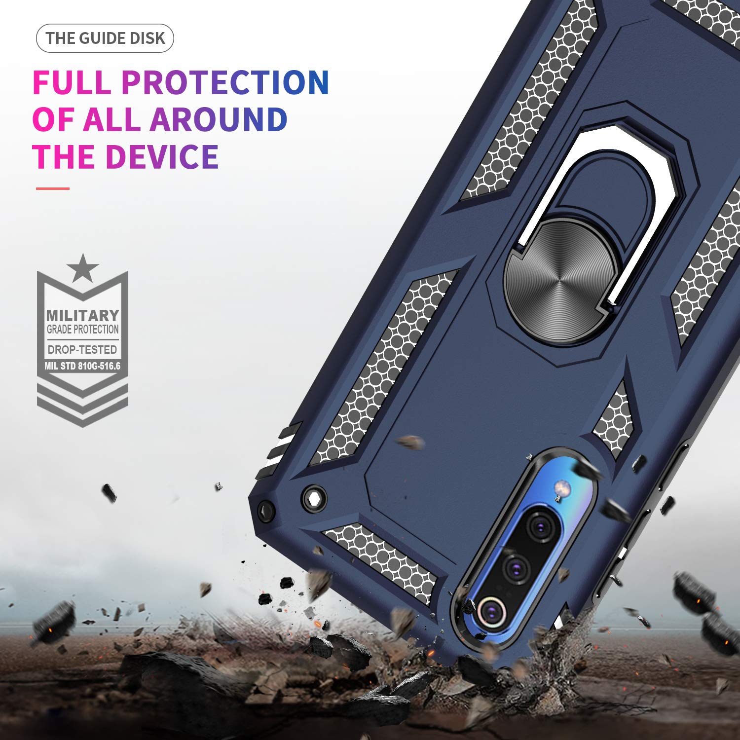 #color_xiaomimi9case Blue