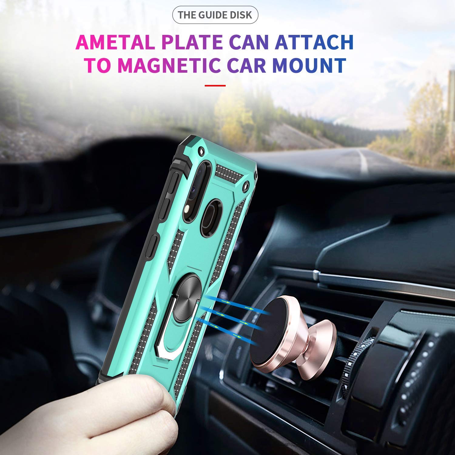 #color_GalaxyA20A30Cases Turquoise