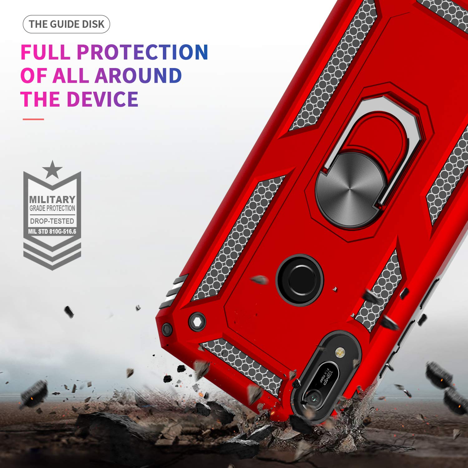 #color_HuaweiY62019Case Red