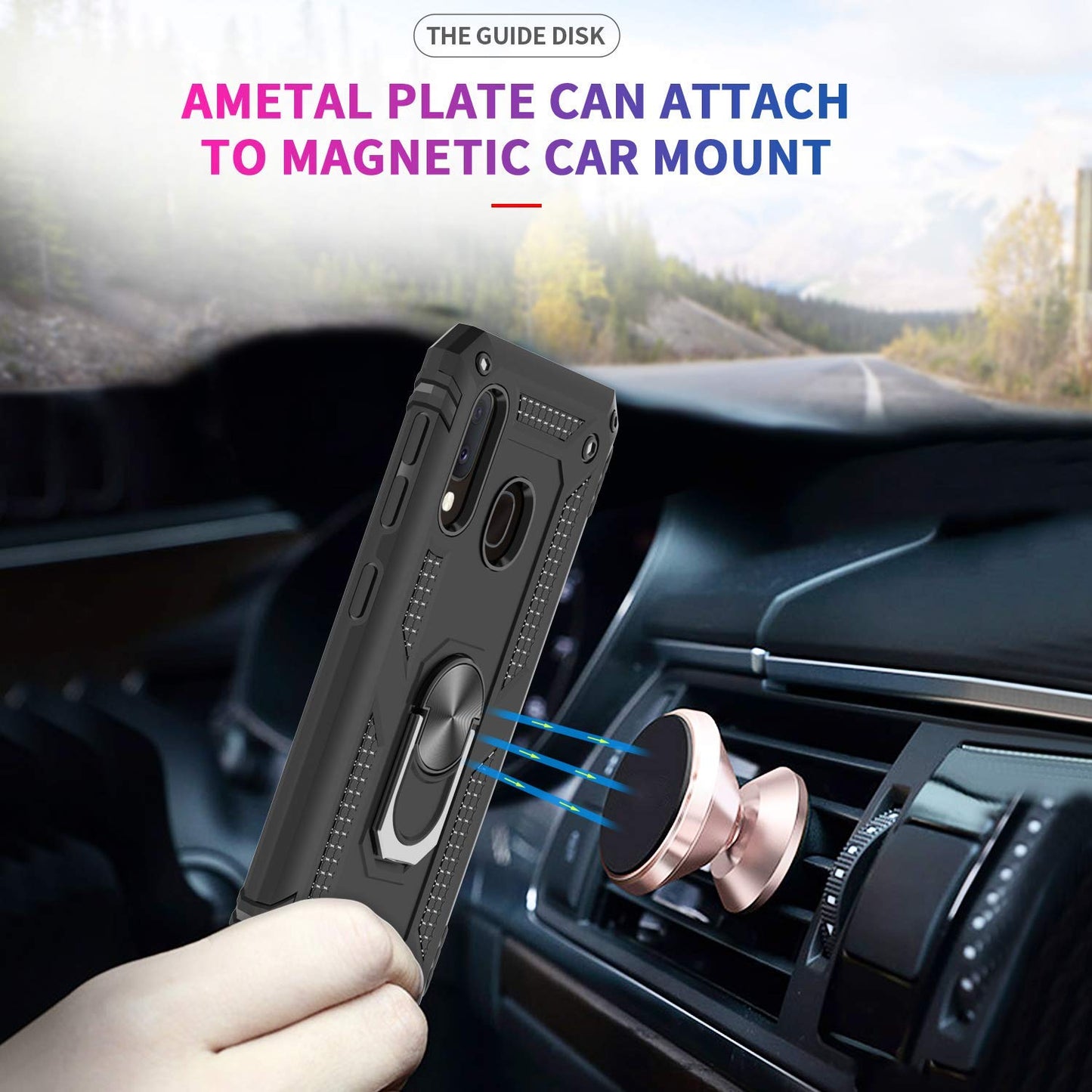 #color_GalaxyA20A30Cases Black