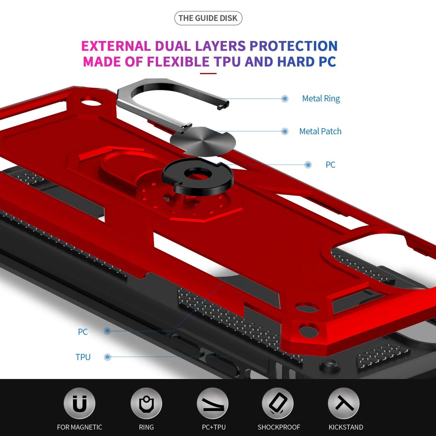 #color_iphone11procase red