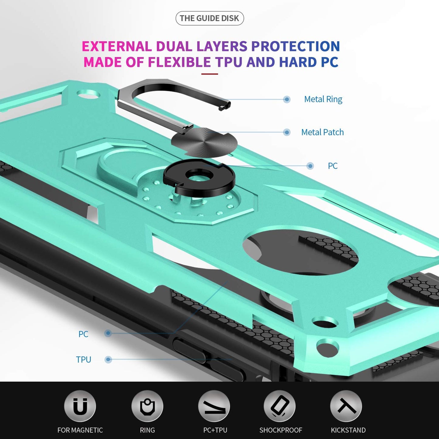 #color_iPhone678Case Turquoise