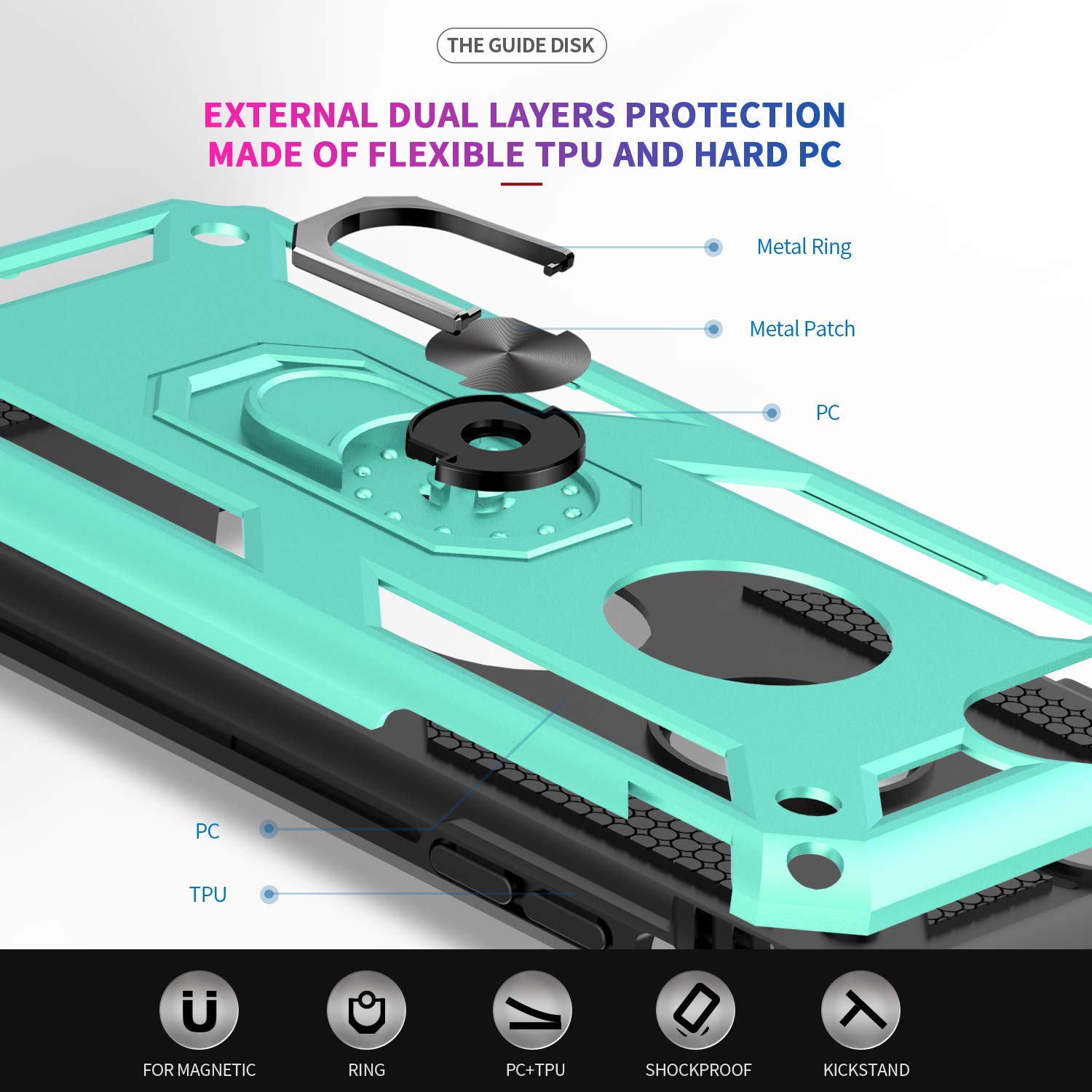 #color_iPhone678Case Turquoise